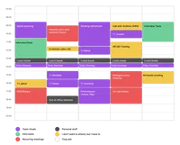 Show me your calendar!