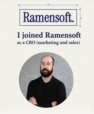 My Introduction as CRO at Ramensoft
