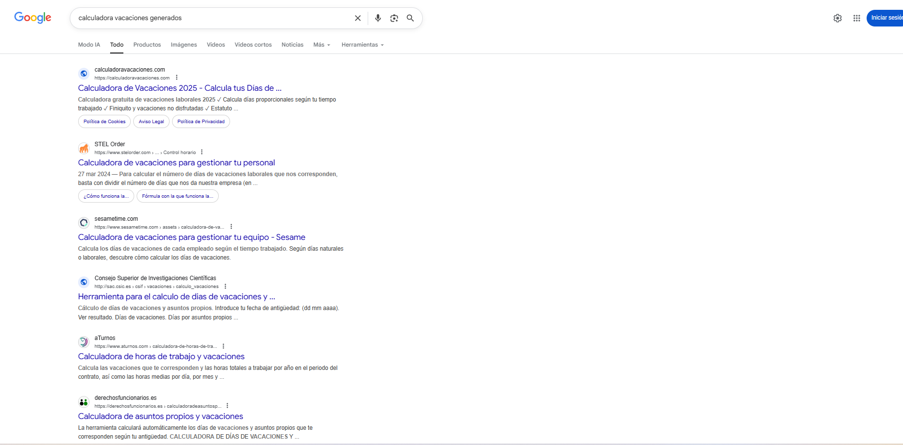 La pinta que tenía google :)