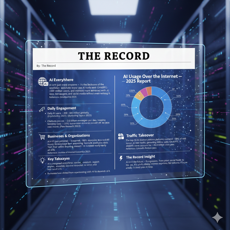 AI Usage Over the Internet — 2025 Report