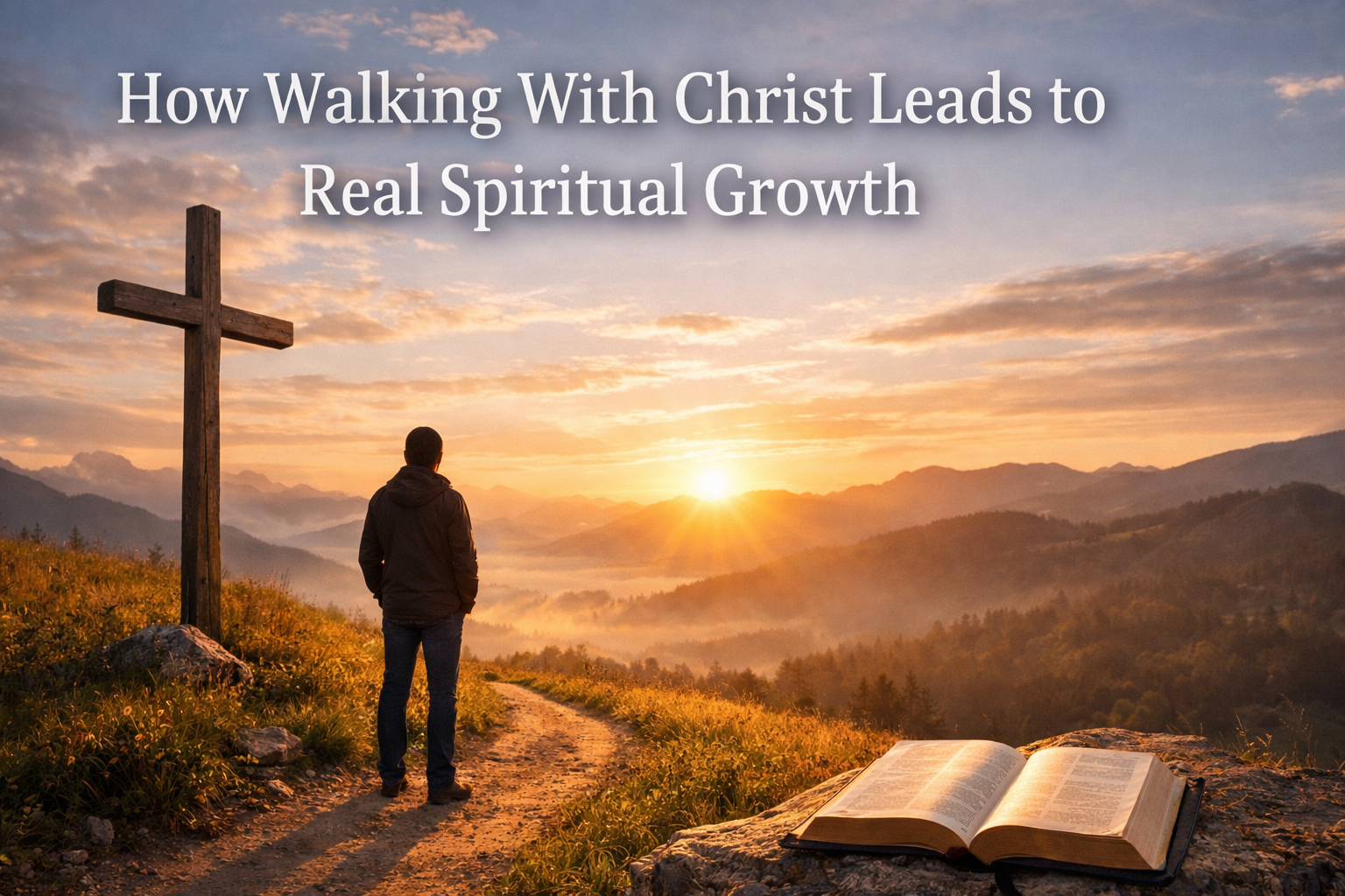 How Walking With Christ Leads to Real Spiritual Growth
