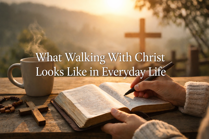 What Walking with Christ Looks Like in Everyday Life