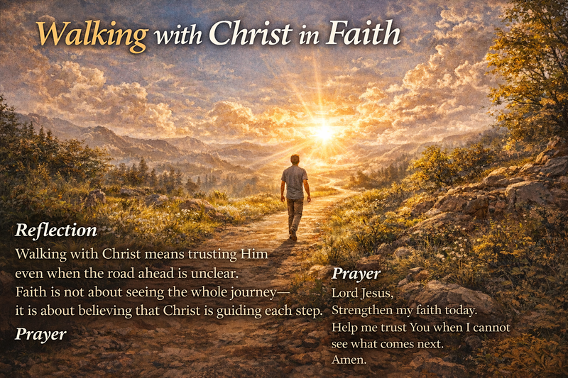 Walking with Christ in Faith