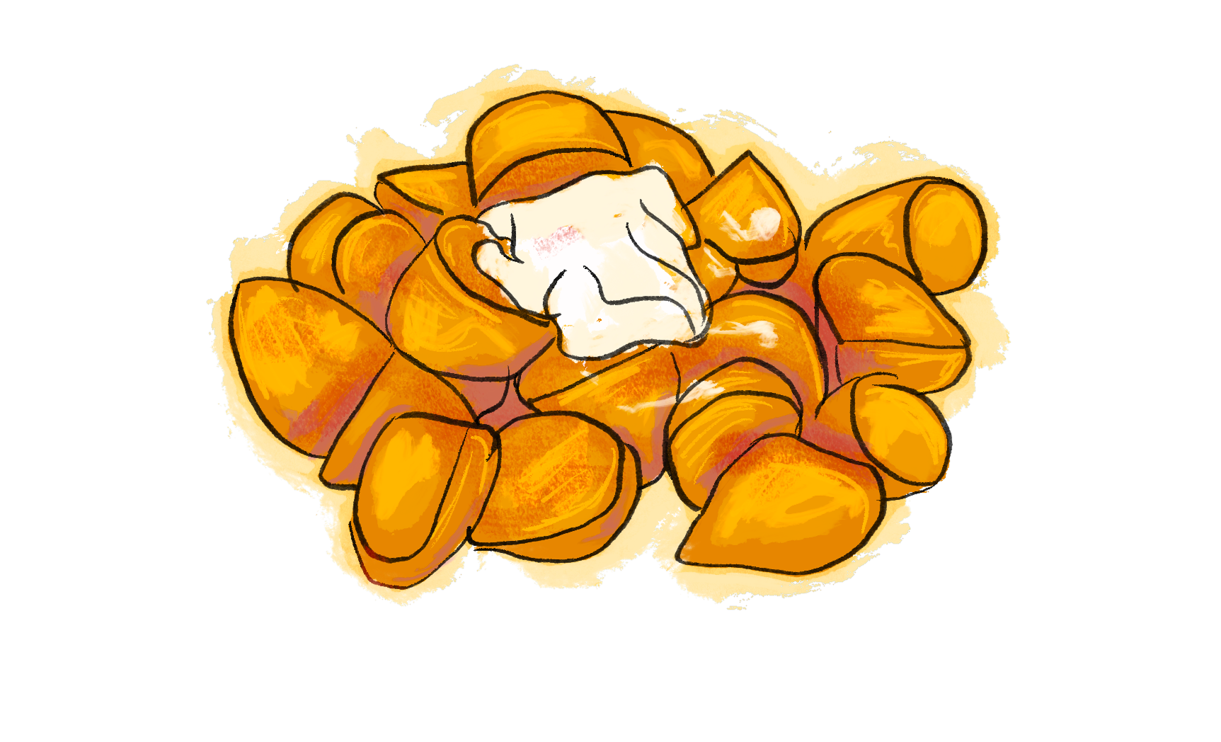 Patatas Bravas with mayo. The deal killer Bravas with mayo