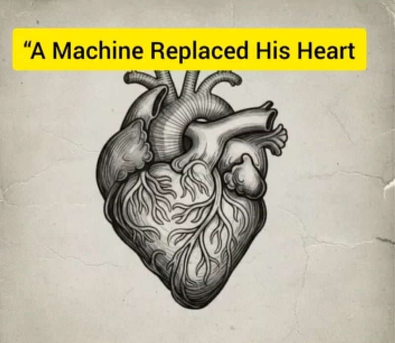 A machine replaced is heart