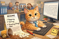 The Day the Cat Applied for a Job