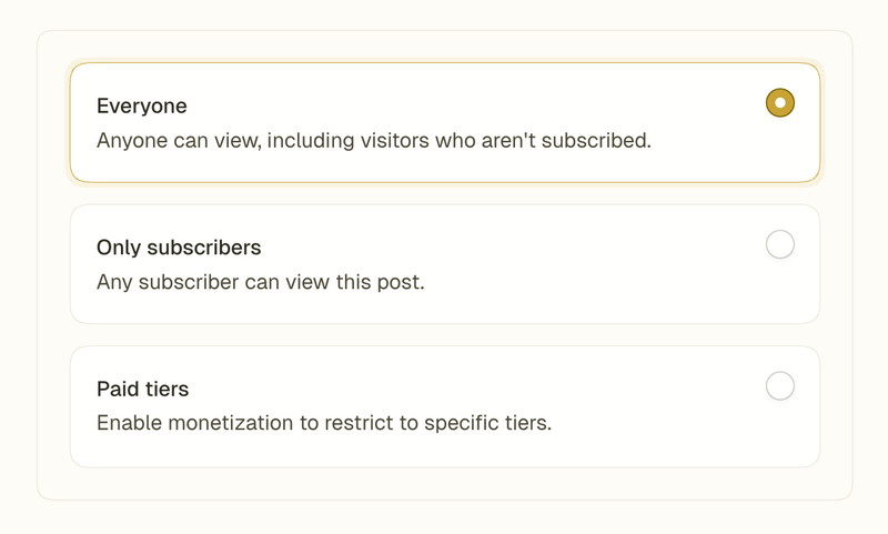 guanya a fika amb els ajustos d'audiència