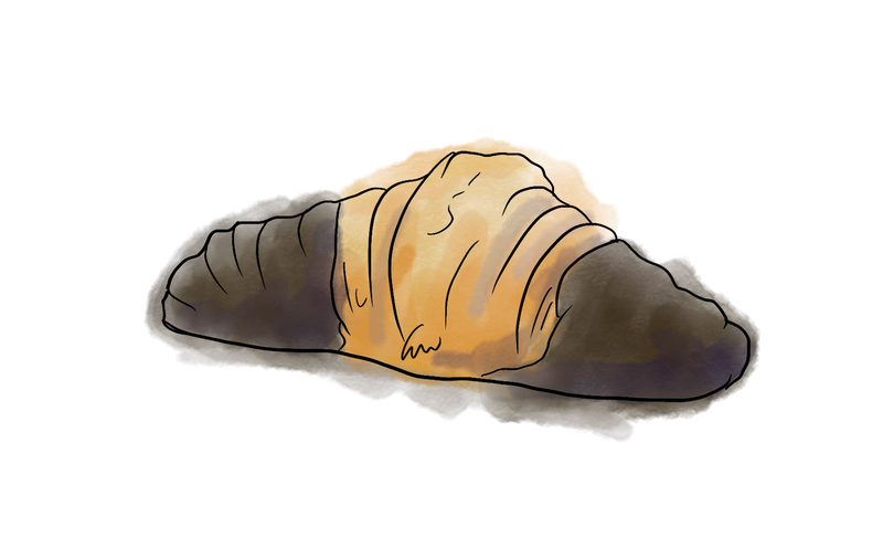 Chocolate croissant