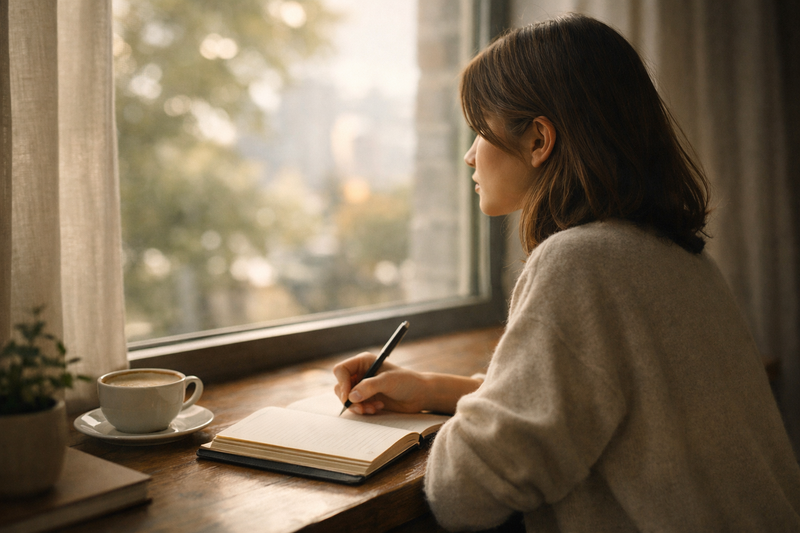 The Quiet Girl Who Observes Everything