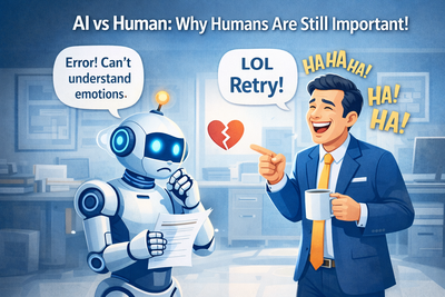Why AI Has Disadvantages and Why Humans Are Still Important