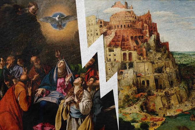 Babel as the Typology of Pentecost