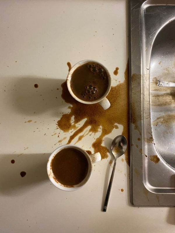 Unheard Metaphor Of Shared Coffee
