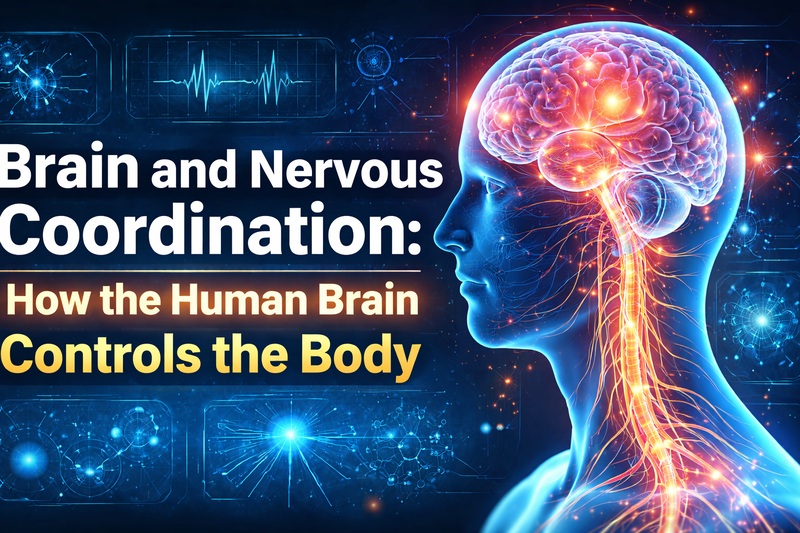 Brain and Nervous Coordination: How the Human Brain Controls the Body