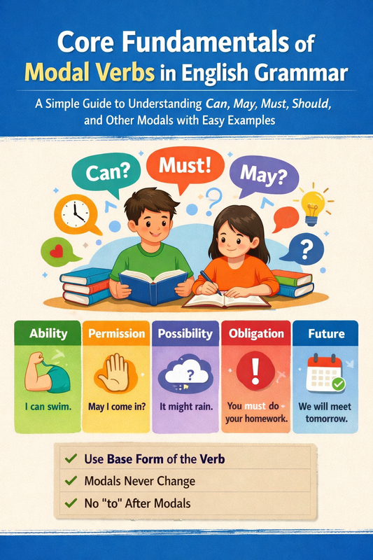 Core Fundamentals of Modal Verbs in English Grammar