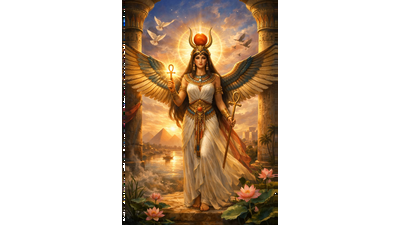 Godess Isis -Divine mother, mother of Magic, Devotion and Protection