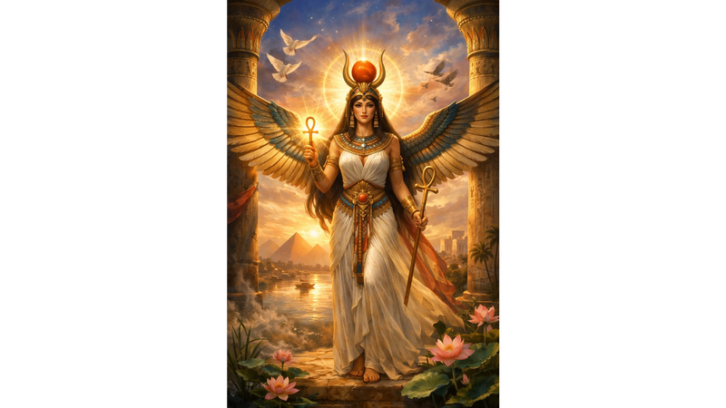 Godess Isis -Divine mother, mother of Magic, Devotion and Protection