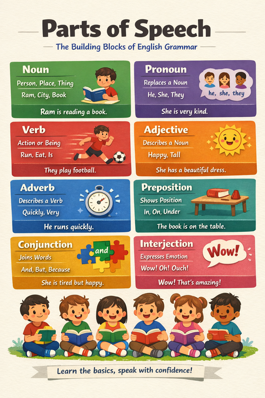 Core Fundamentals of Parts of Speech