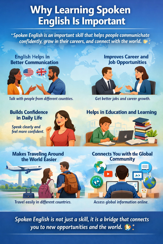 Why Learning Spoken English Is Important