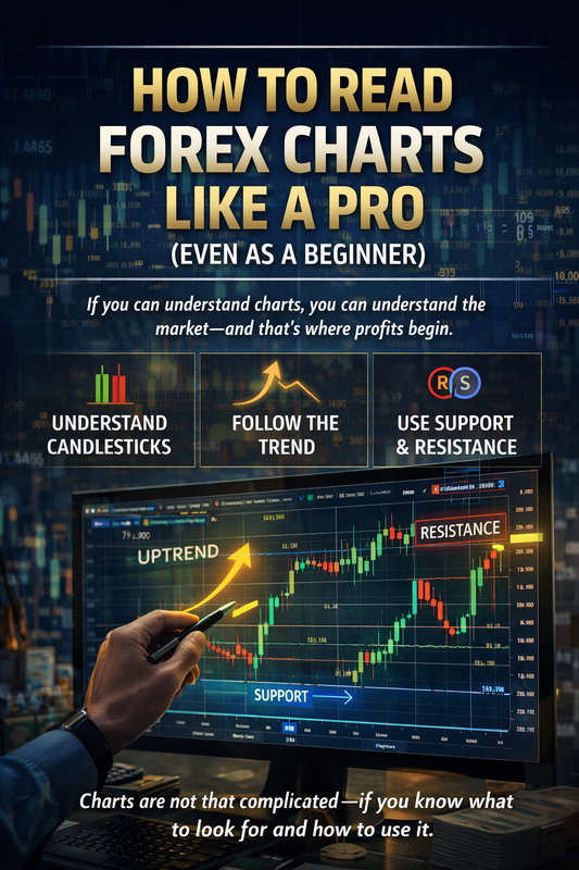 How to Read Forex Charts Like a Pro (Even as a Beginner)