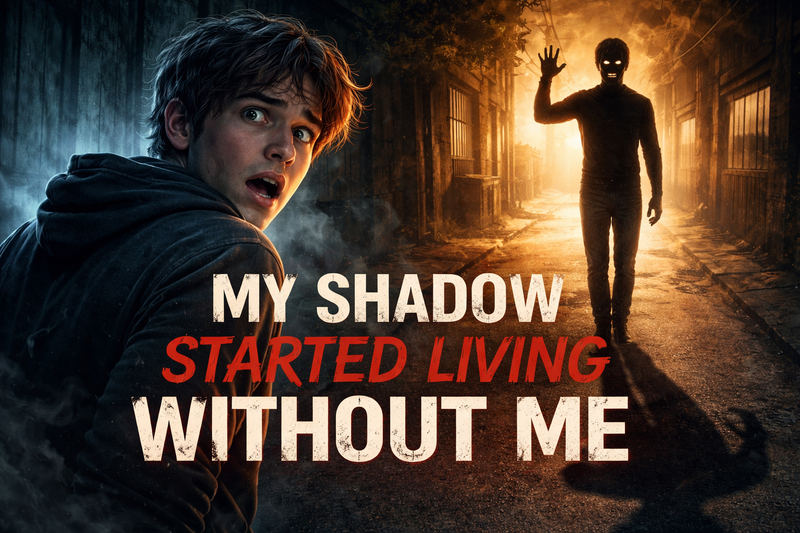 TITLE: MY SHADOW STATED LIVING WITHOUT ME.