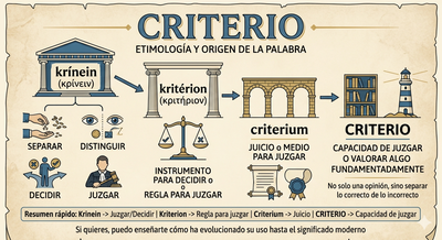 Hay que tener criterio