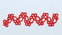 A flower bookmark