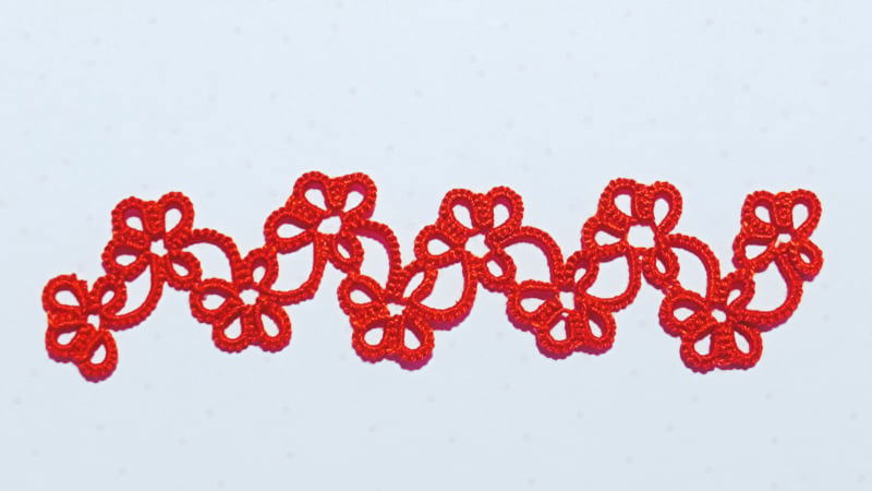A flower bookmark
