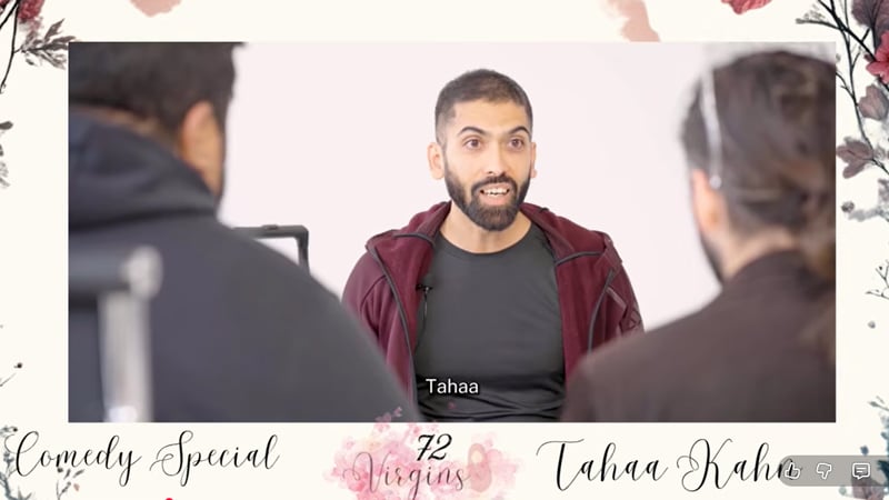 Tahaa Kahn’s upcoming comedy special 72 Virgins