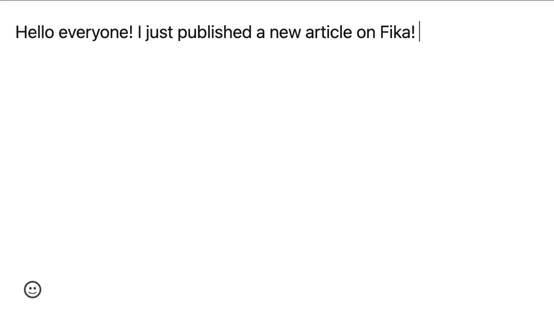 GIF que muestra a alguien escribiendo en LinkedIn