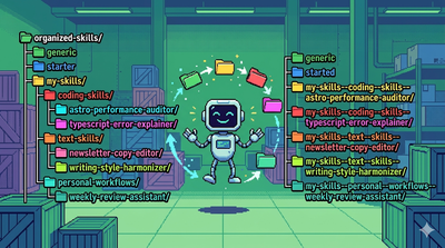 Organizing your SKILL.md files in folders