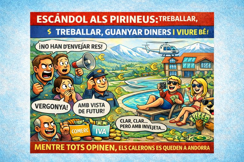 "Problema seriós: persones d'èxit vivint vides normals a les muntanyes."