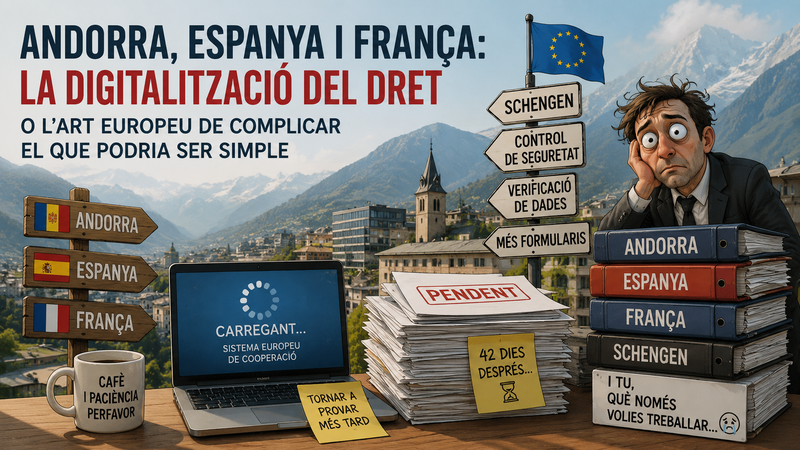 “Espanya, França i Andorra: qui lidera la digitalització del Dret?”