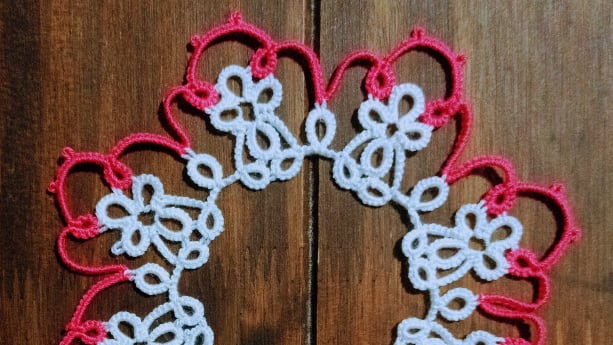 The cotton candy doily