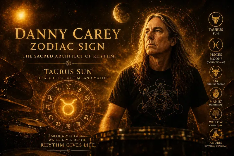 Danny Carey, Taurus and the Architecture of Rhythm