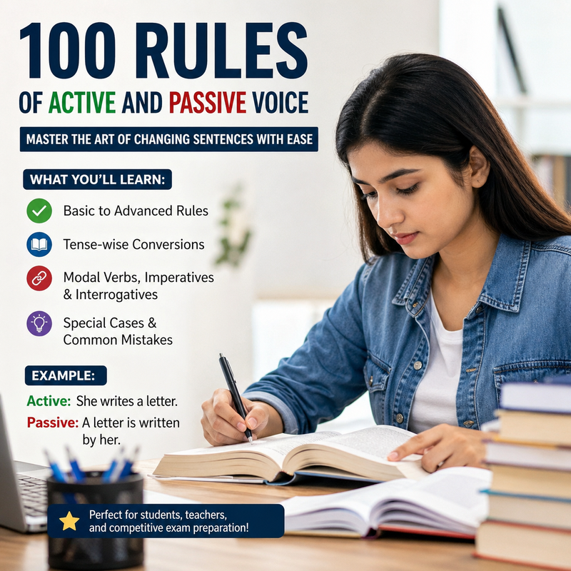 100 Essential Rules of Active and Passive Voice