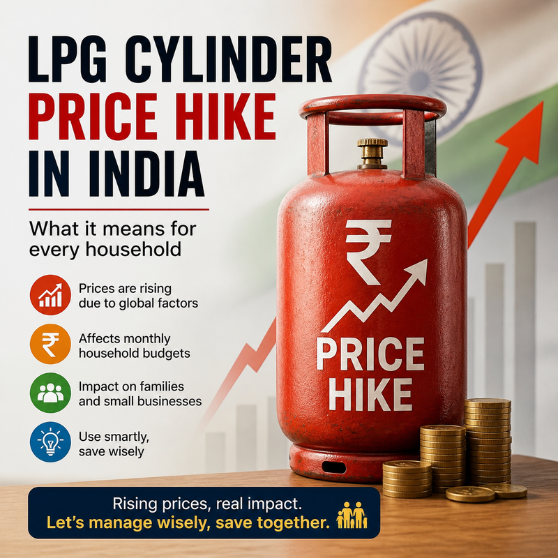 LPG Cylinder Price Hike in India: What It Means for Every Household