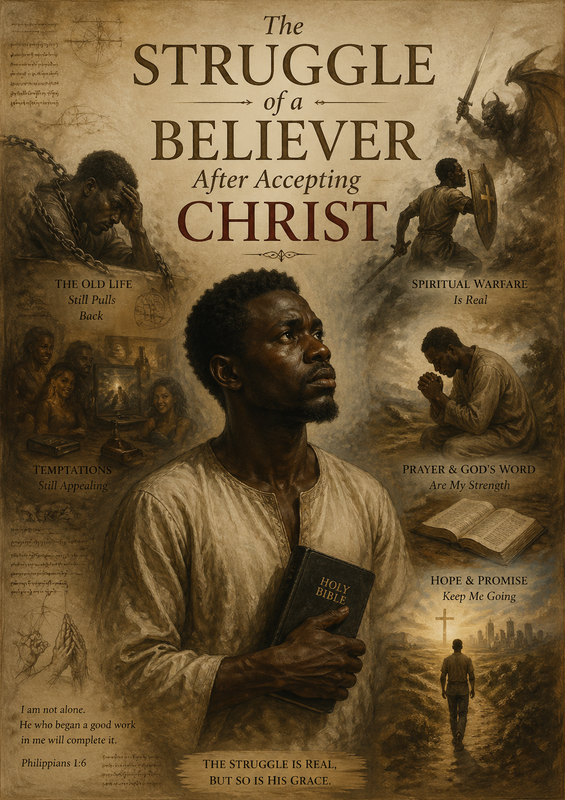 The Struggle of the Believer After Accepting Christ 