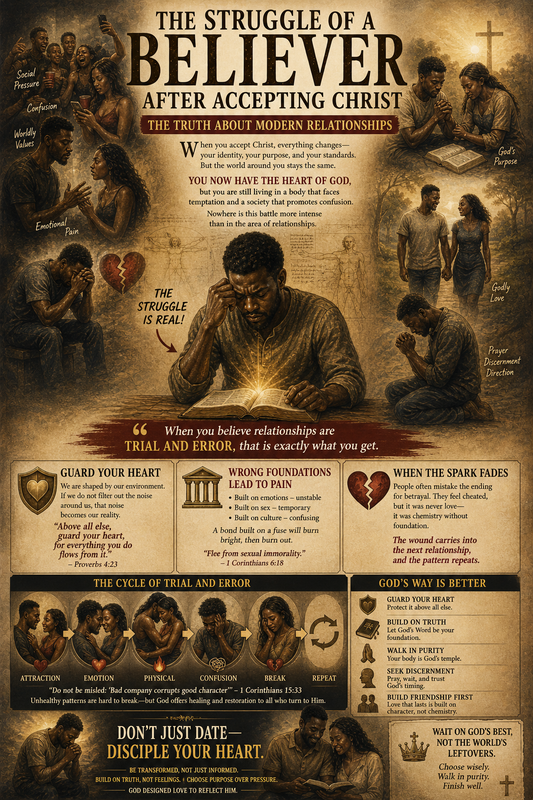 The Struggle of the Believer After Accepting Christ 