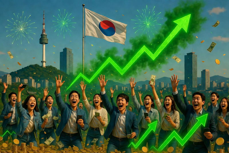 The Real Story Behind South Korea’s Stock Market Surge — Where Retail Investors Are Casually Making Fortunes 