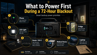 What to Power First During a 72-Hour Blackout