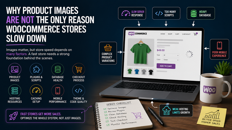 Why Product Images Are Not the Only Reason WooCommerce Stores Slow Down