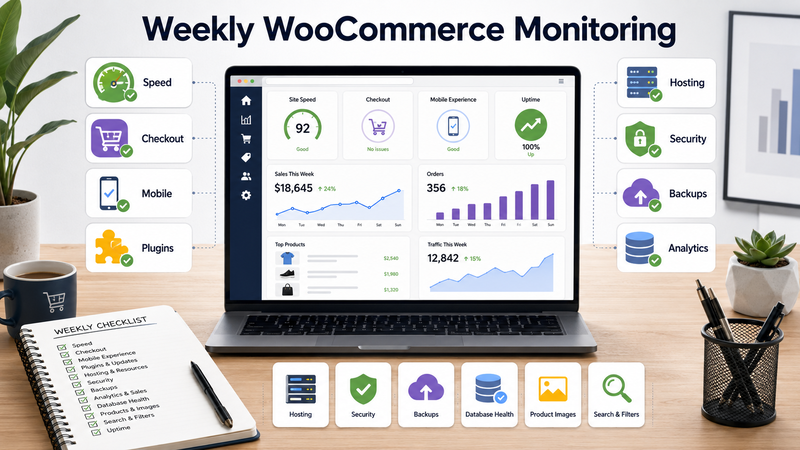 What WooCommerce Store Owners Should Monitor Every Week
