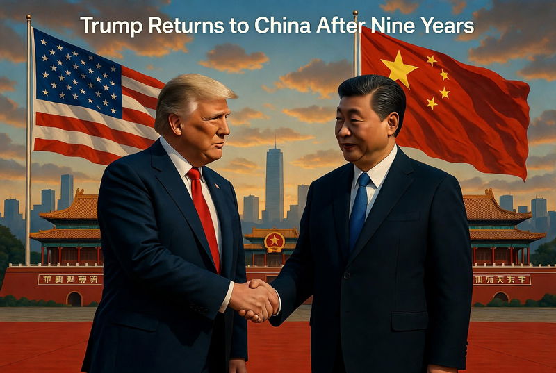 Fireline Commentary | Trump Returns to China After Nine Years: The Transformation of US-China Relations