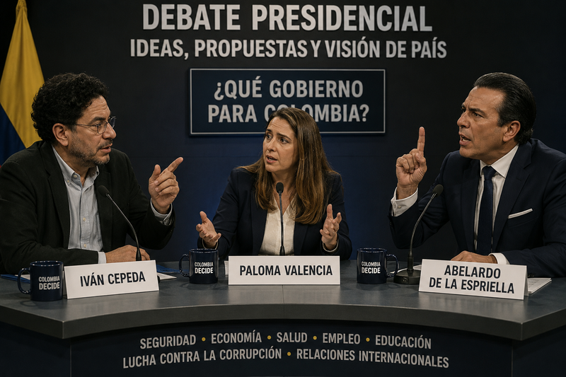 Los Tres Gallos del Balcón Presidencial