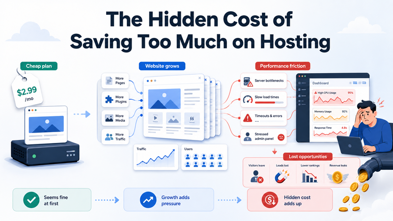 The Hidden Cost of Saving Too Much on Hosting
