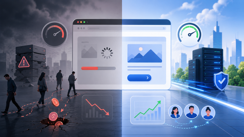 Why a Slow Website Can Cost More Than Better Hosting