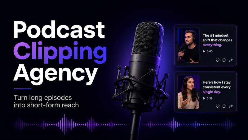 A Podcast Clipping Agency Can Fix the Part Most Brands Ignore