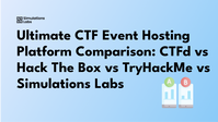 Ultimate CTF Event Hosting Platform Comparison: CTFd vs Hack The Box vs TryHackMe vs Simulations Labs