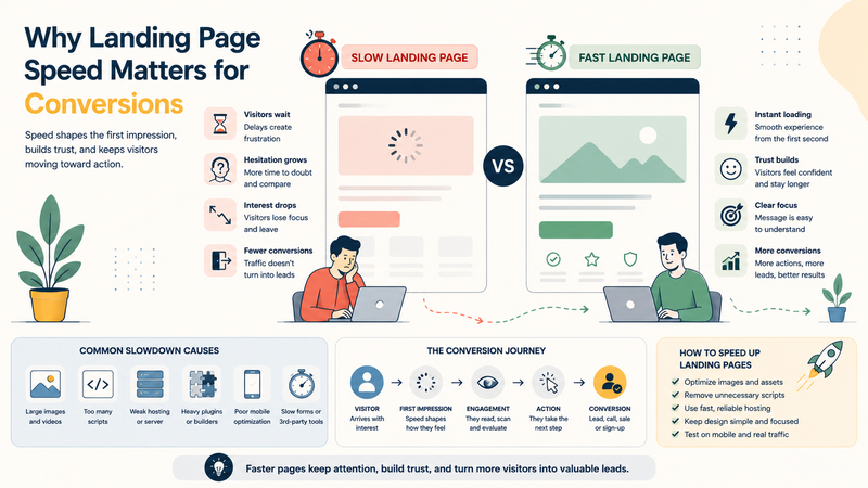 How Slow Landing Pages Reduce Conversions