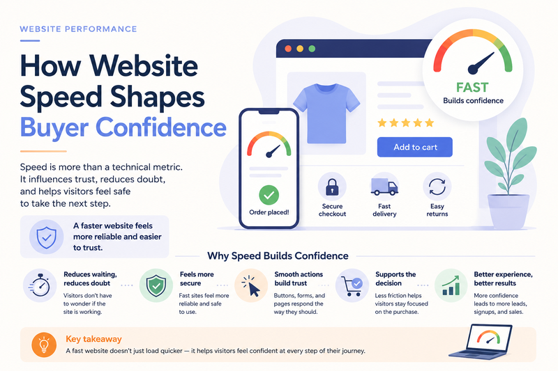 How Website Speed Shapes Buyer Confidence